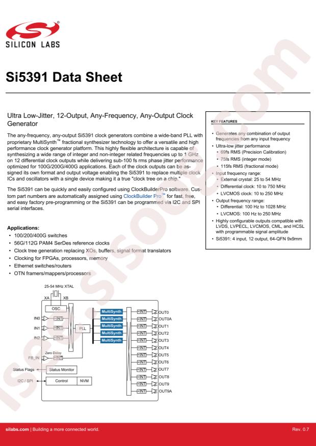 SI5391P-A10183-GM