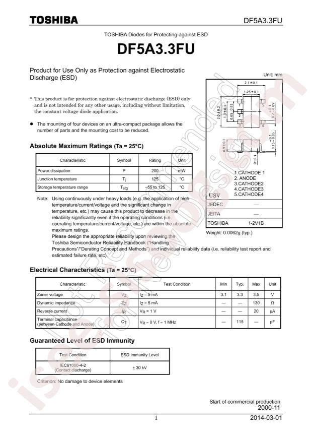 DF5A3.3FU(TE85L,F)