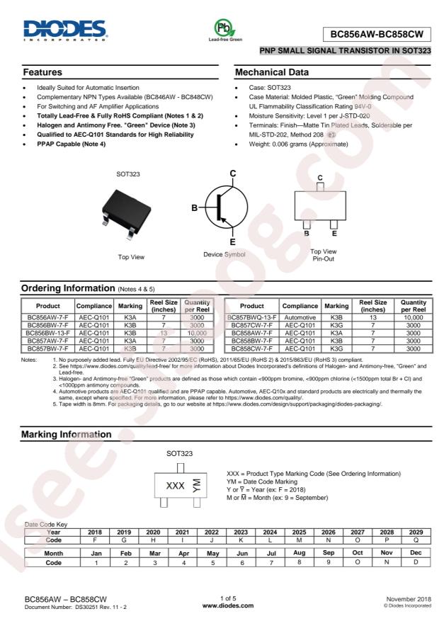 BC856BW-13-F