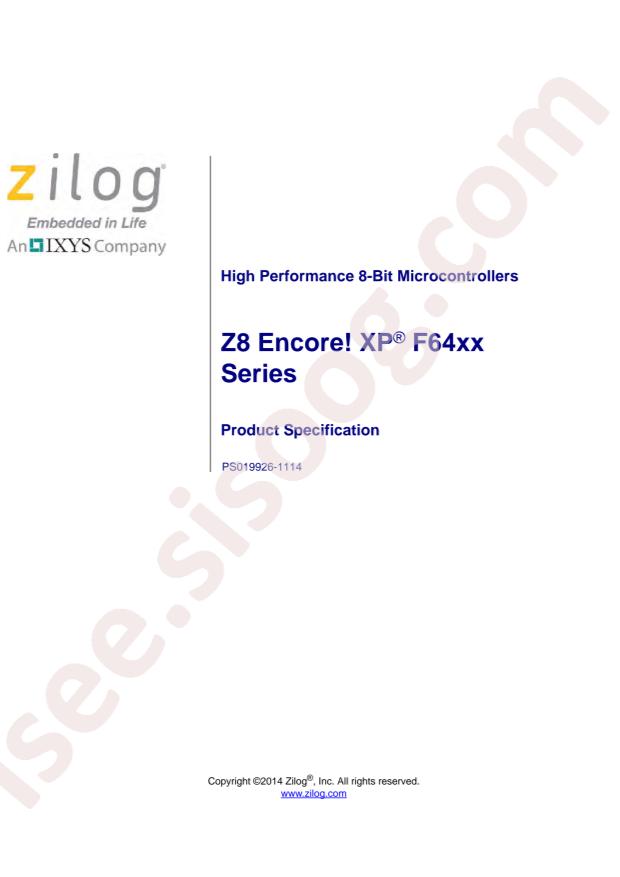 Z8F6422AR020SG