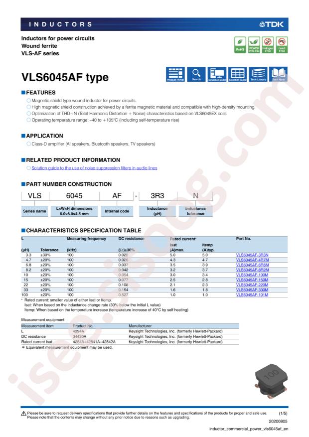 VLS6045AF-150M
