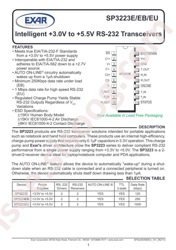 SP3223EEY-L/TR