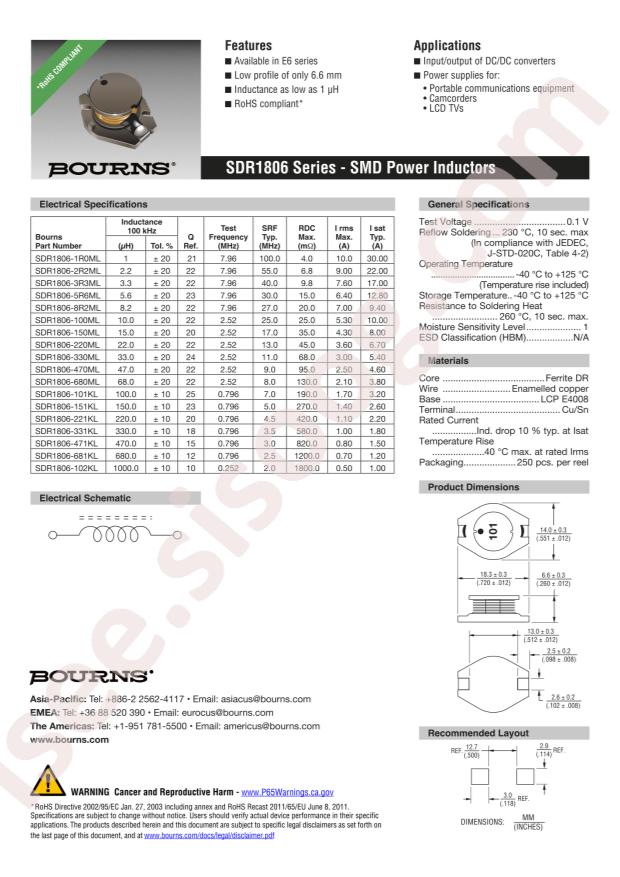 SDR1806-470ML