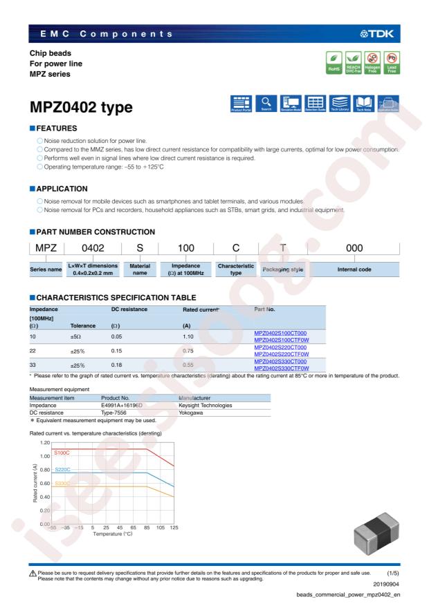 MPZ0402S100CTF0W