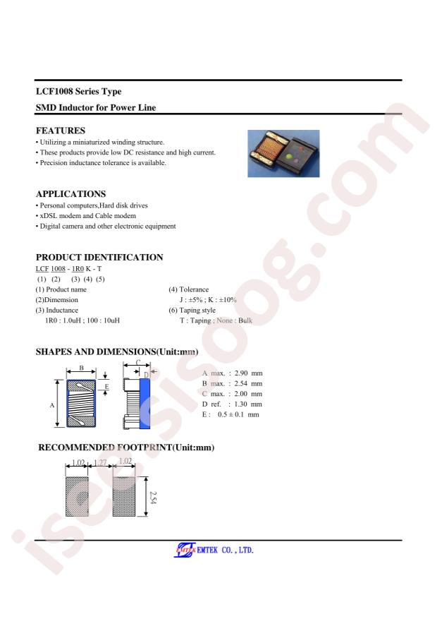 LCF1008-8R2J-T