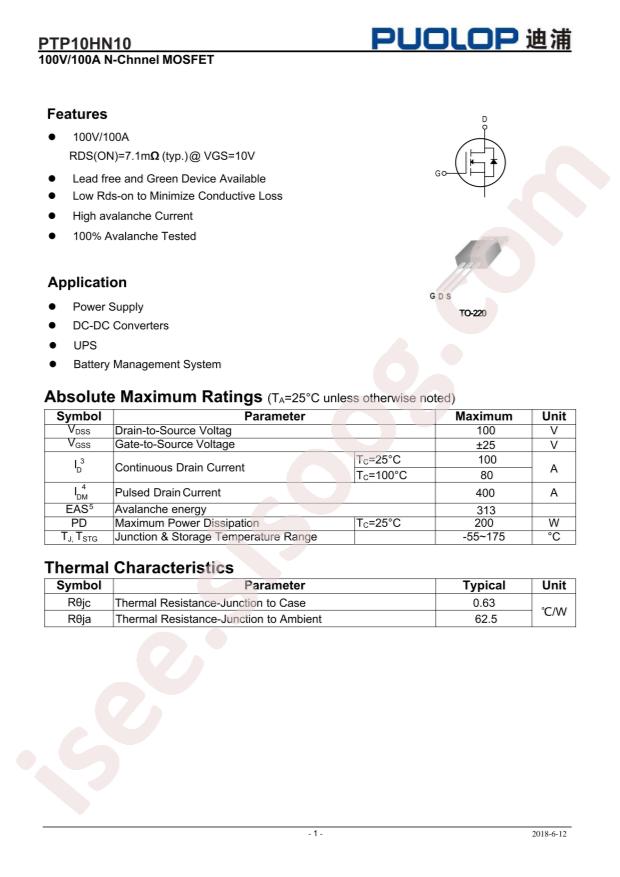 PTP10HN10