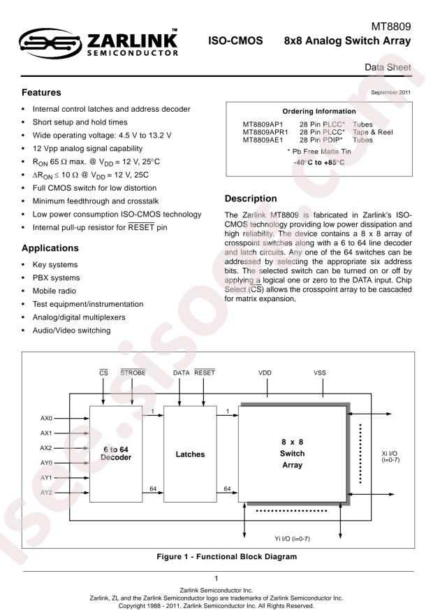 MT8809APR1