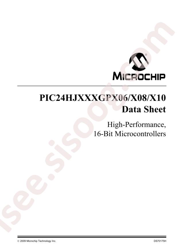 PIC24HJ256GP610-I/PF