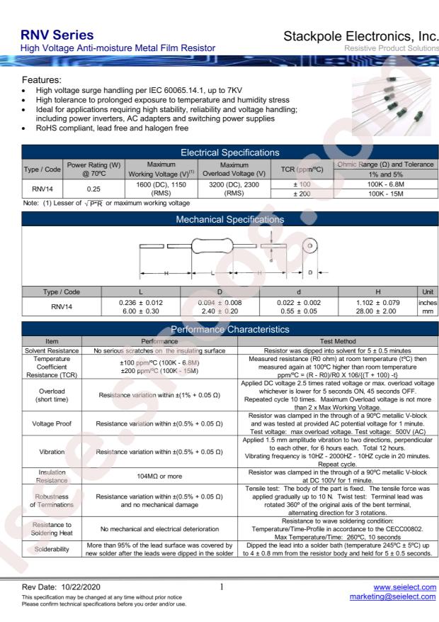 RNV14FAL130K