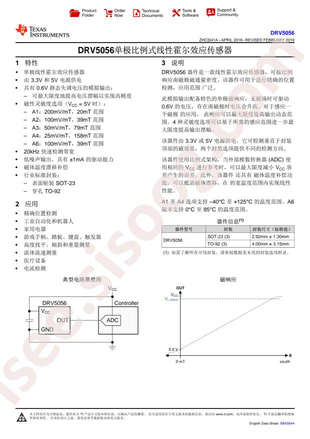 DRV5056A1QLPGM