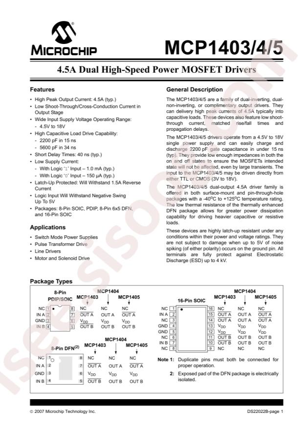 MCP1404T-E/SN