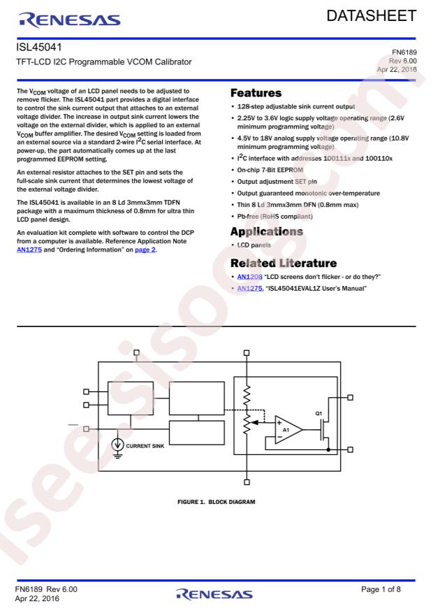 ISL45041IRZ-T