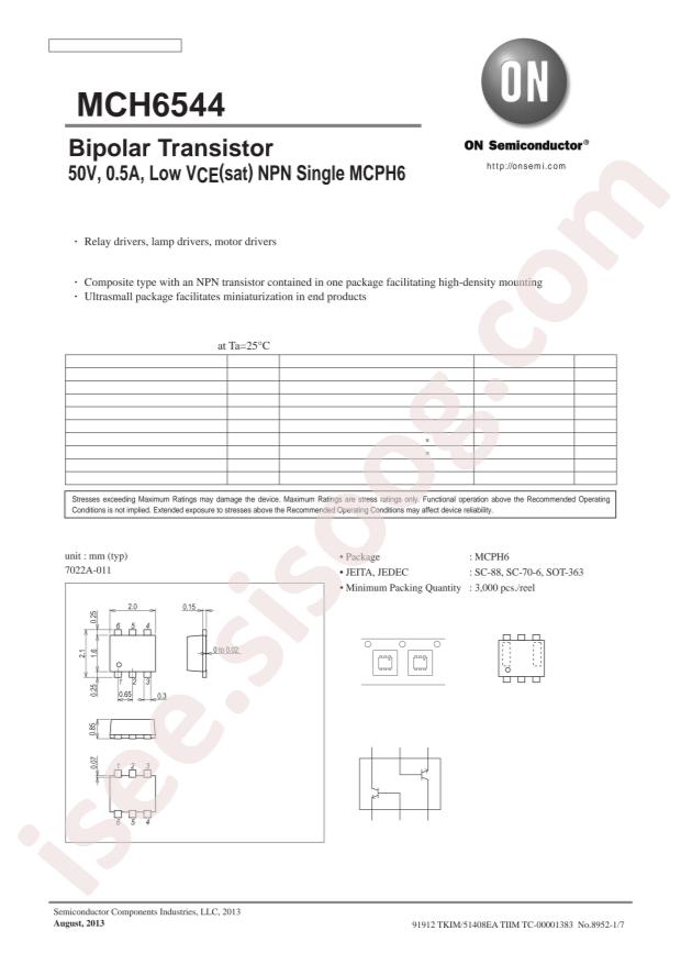 MCH6544-TL-E