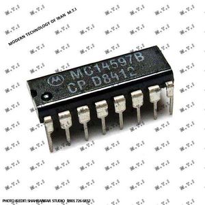 آی سی   MC14597B / 8BIT LATCH  / MOTOROLA MALAYSIA