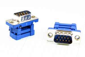 دی کانکتور D9PIN CRIMP IDC TYPE MALE METAL CASE