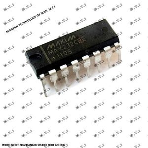 آی سی لینیر   MAX232CPE  / MAXIM
