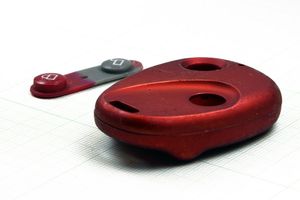 ریموت  REMOTE PLASTIC CASE 2KEYS ROUND RED