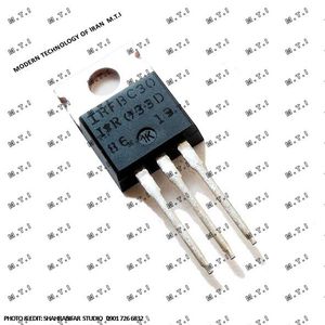 ترانزیستور IRFBC30A MOSFET /IR MEXICO