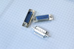 دی کانکتور D15PIN SOLDER TYPE MALE ST  / CHINA