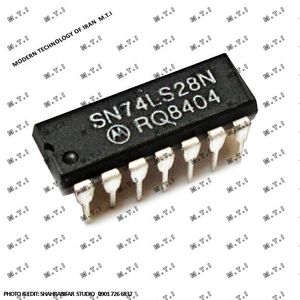 آی سی تی تی ال SN74LS28N  / MOTOROLA MALAYSIA