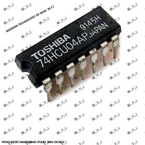 آی سی تی تی ال 74HCU04AP  /  TOSHIBA JAPAN