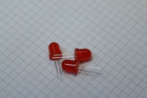 ال ای دی 10 میل قرمز خود رنگ LED 10MIL DIFFUSED RED