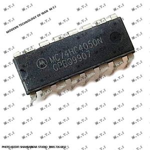 آی سی تی تی ال MC74HC4050N / MOTOROLA INDONESIA