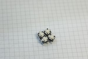 تکت سوییچ 6X6X5 5PIN WHITE