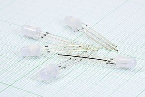 دیود ال ای دی آند 5 میل سبز و قرمز  LED 5MIL CLEAR BI COLOR G&R CA