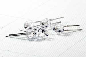 دیود ال ای دی کلاهی  LED 5MIL HAT SHAPE BLUE KENTO