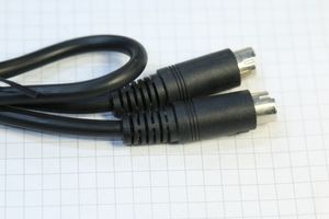 پی اس 2 نری به نری با 50 CM کابل   PS2 MALE TO PS2 MALE WITH 50CM CABLE