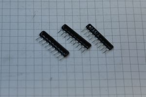 مقاومت RESISTOR ARRAY 4.7KOHM 9PIN  / CHINA