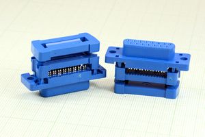 دی کانکتور D15PIN CRIMP IDC TYPE FEMALE PLASTIC CASE / TAIWAN