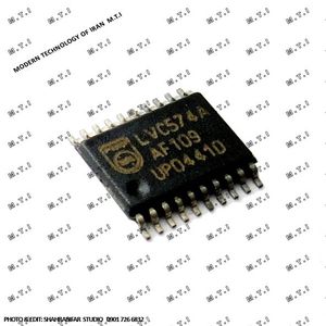 آی سی تی تی ال 74LVC574A  / SMD  PHILIPS