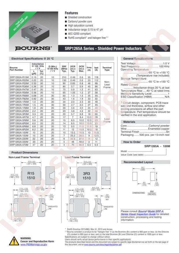 SRP1265A-R47M