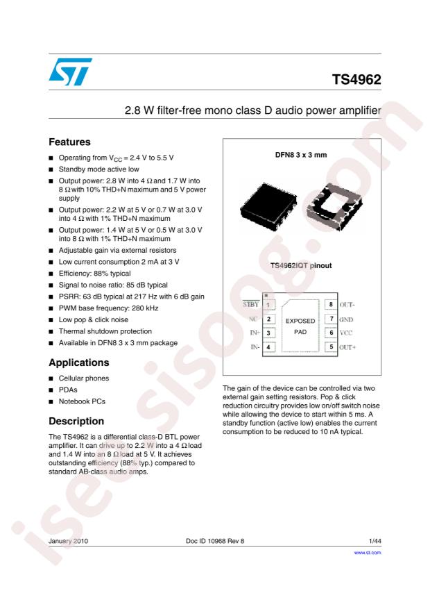TS4962IQT