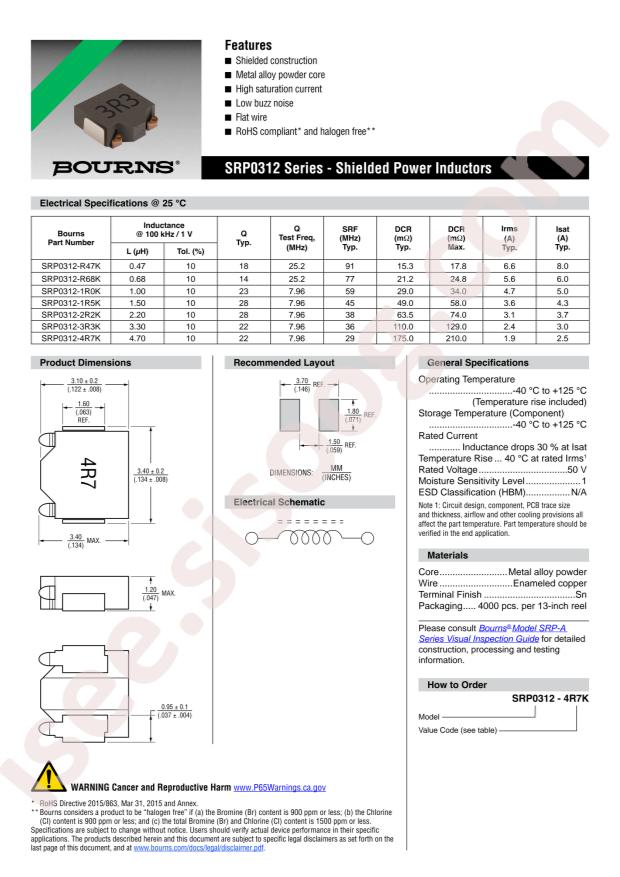 SRP0312-1R5K