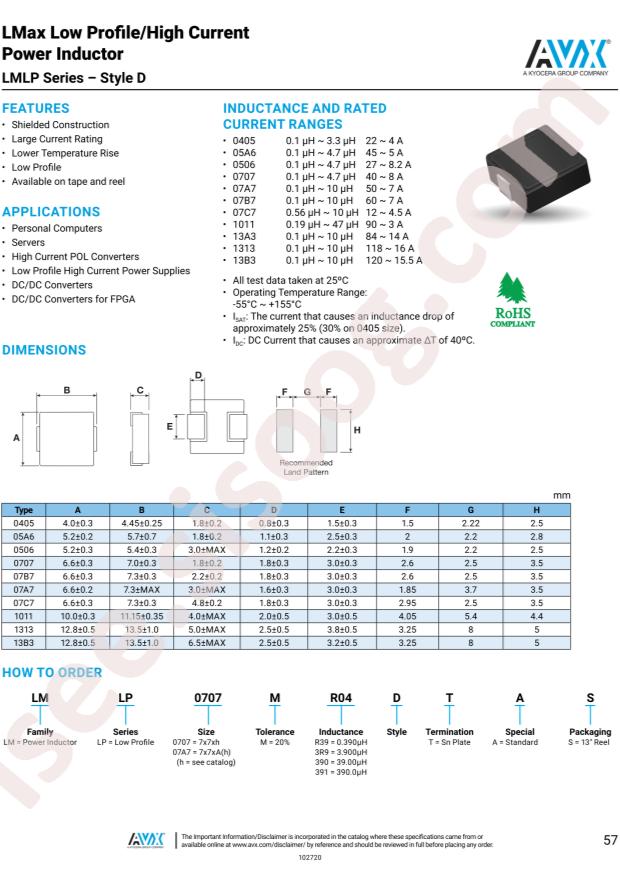 LMLP13B3M150DTAS