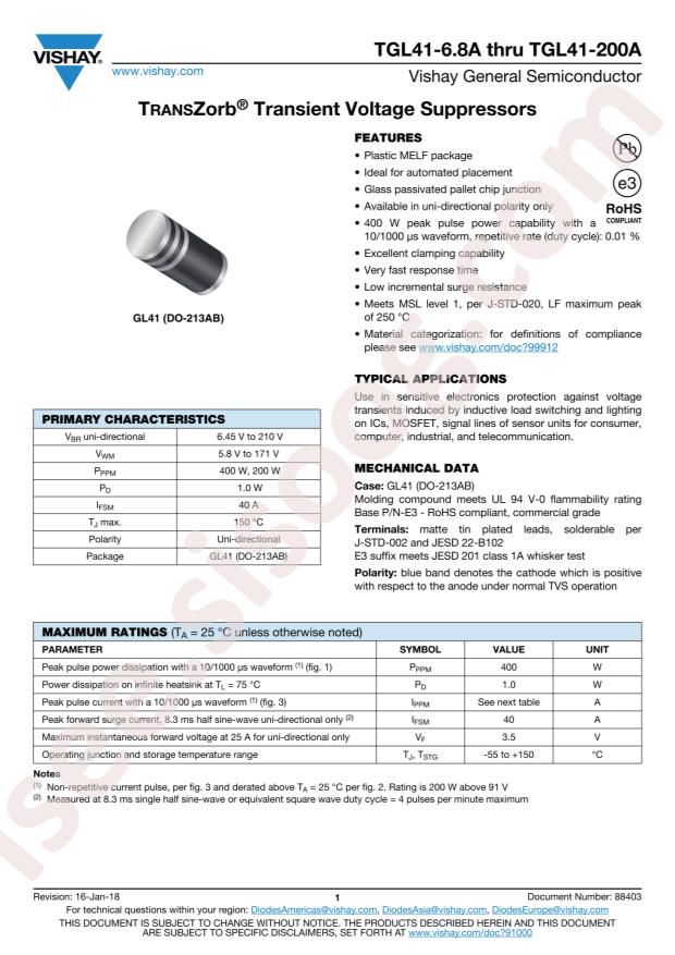 TGL41-7.5A-E3/96