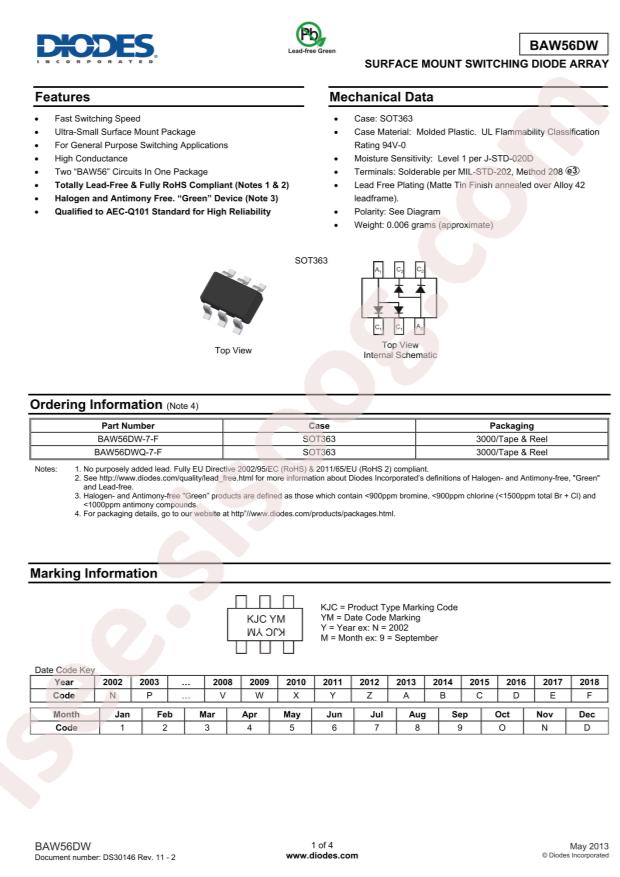 BAW56DW-7-F