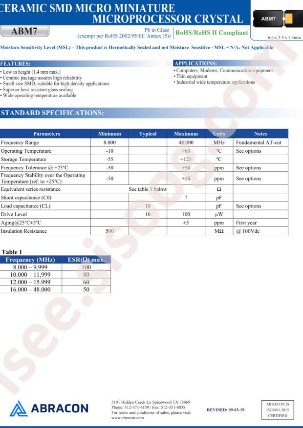 ABM7-33.000MHZ-D2Y-T