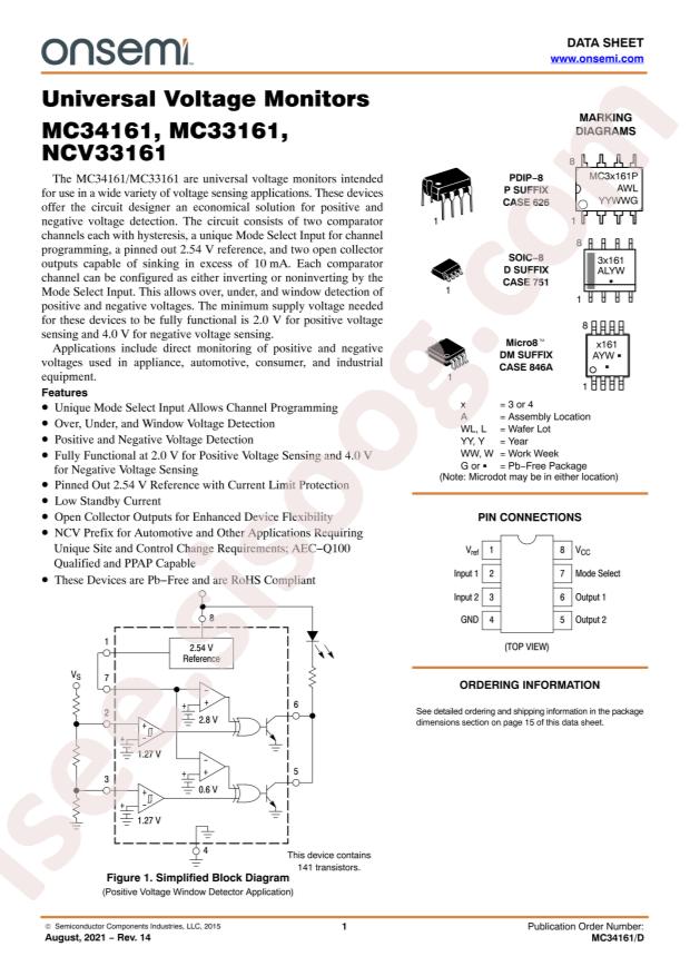 MC33161DG