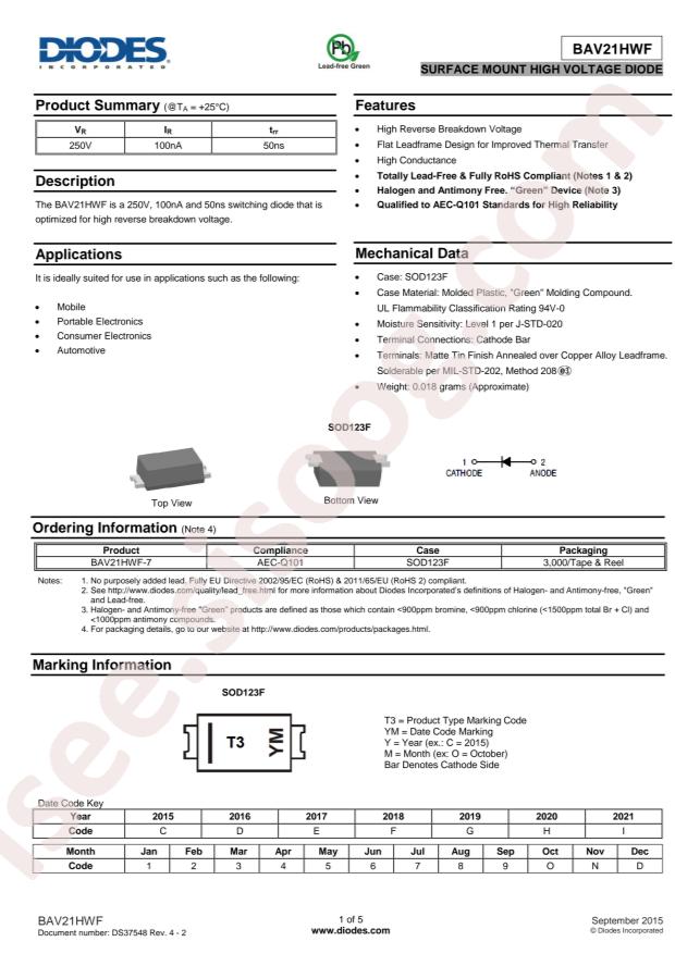 BAV21HWF-7
