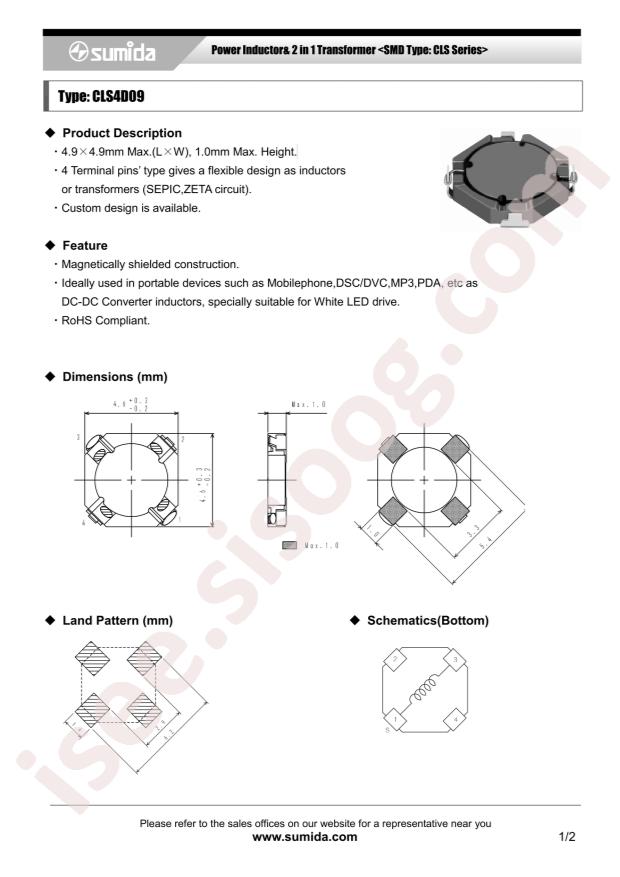 CLS4D09NP-6R8NC