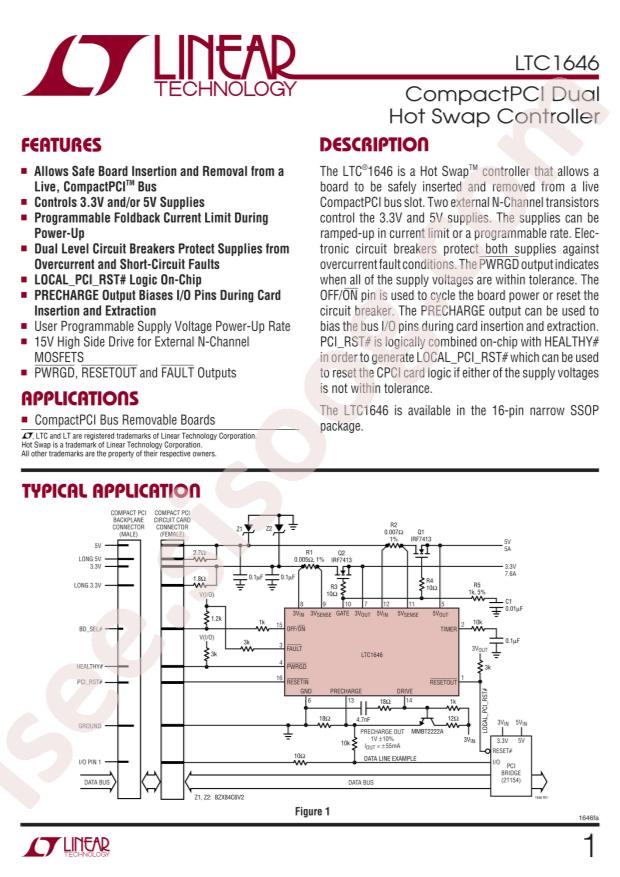 LTC1646IGN#PBF