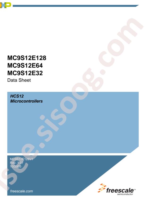 MC9S12E128MFUE