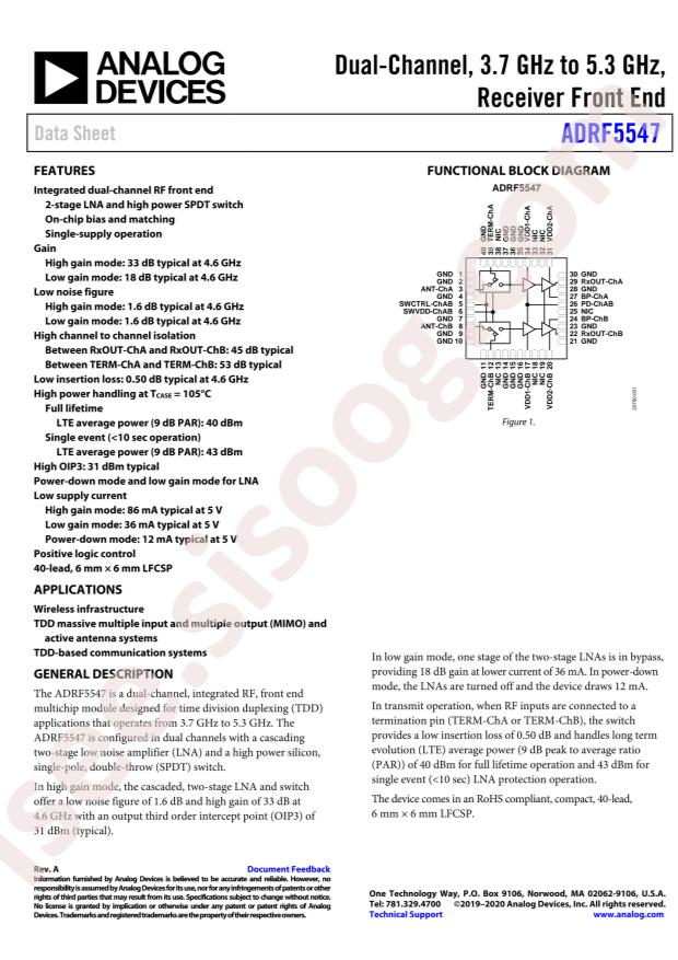 ADRF5547BCPZN-RL