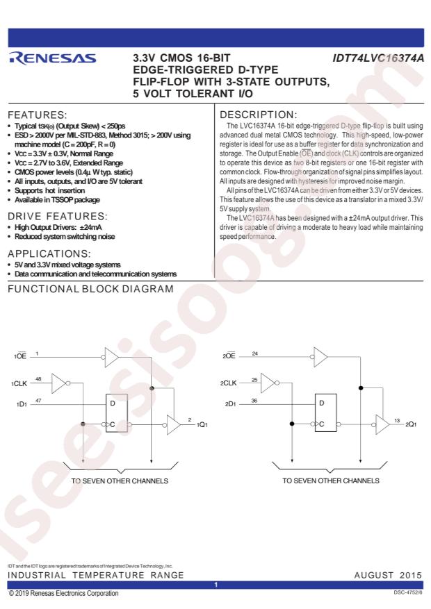74LVC16374APAG8