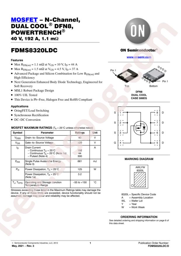 FDMS8320LDC