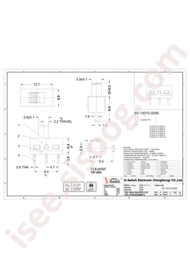 SS-12D10-G050